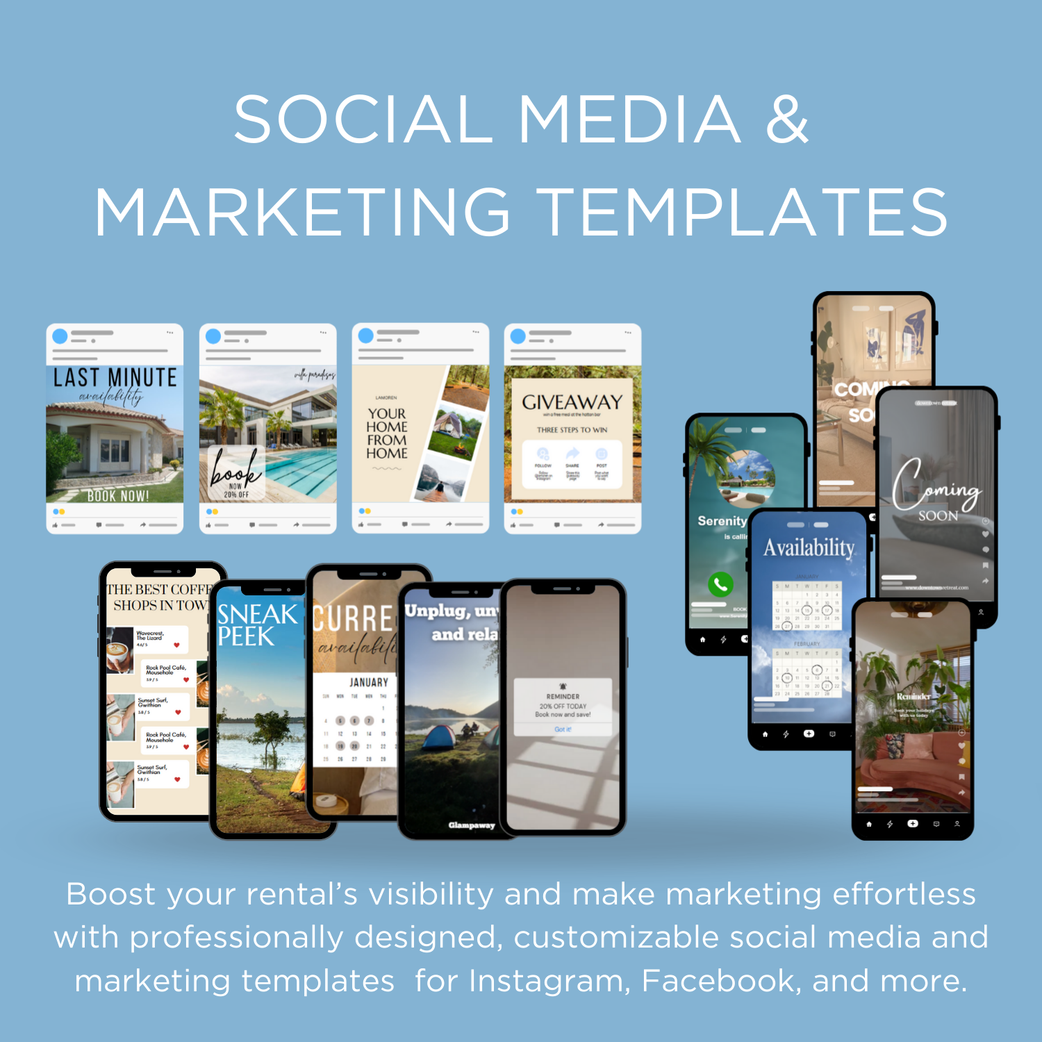 Social Media & Marketing Templates